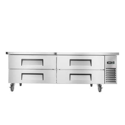 72 Inch Commercial Chef Base Refr