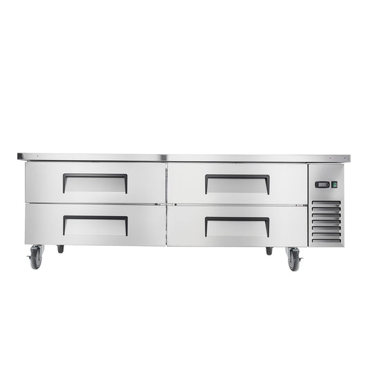 72 Inch Commercial Chef Base Refr