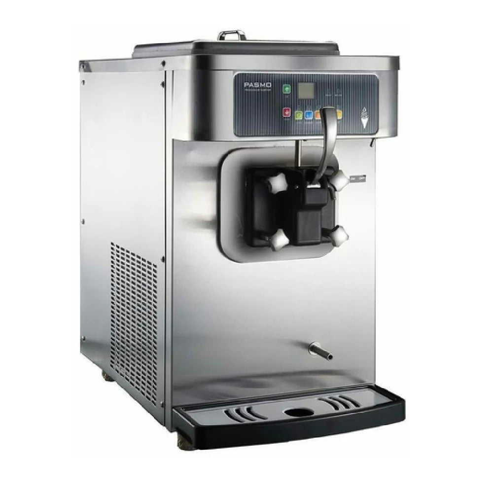 Pasmo USA S110FA2 15 Inch Soft Serve Machine Air Cooled with Continuous Discharge