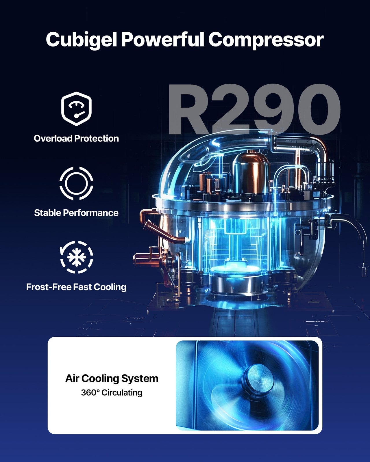 VEVOR Commercial Refrigerated Pizza Prep Table Stainless Steel Fridge Tripledoor