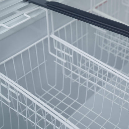 19.3 Cu.Ft Curved-Glass Commercial Display Ice Cream Freezer (SAK81726)