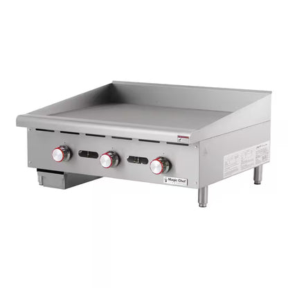 36 In. Commercial Manual Countertop Griddle