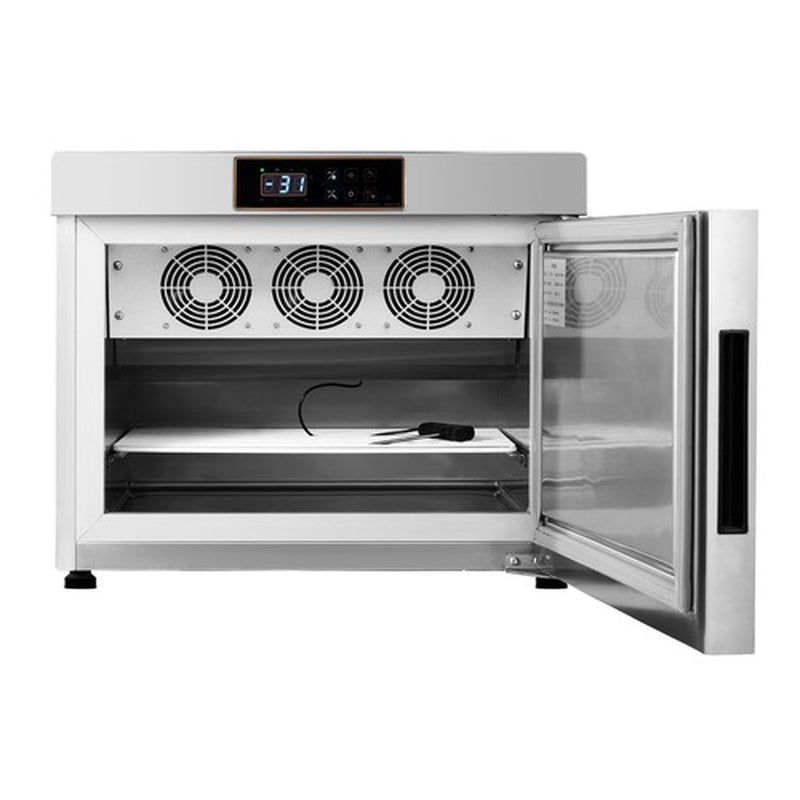 VEVOR 32L Commercial Blast Freezer 4 Trays Blast Chiller Chest Seafood Ice Cream