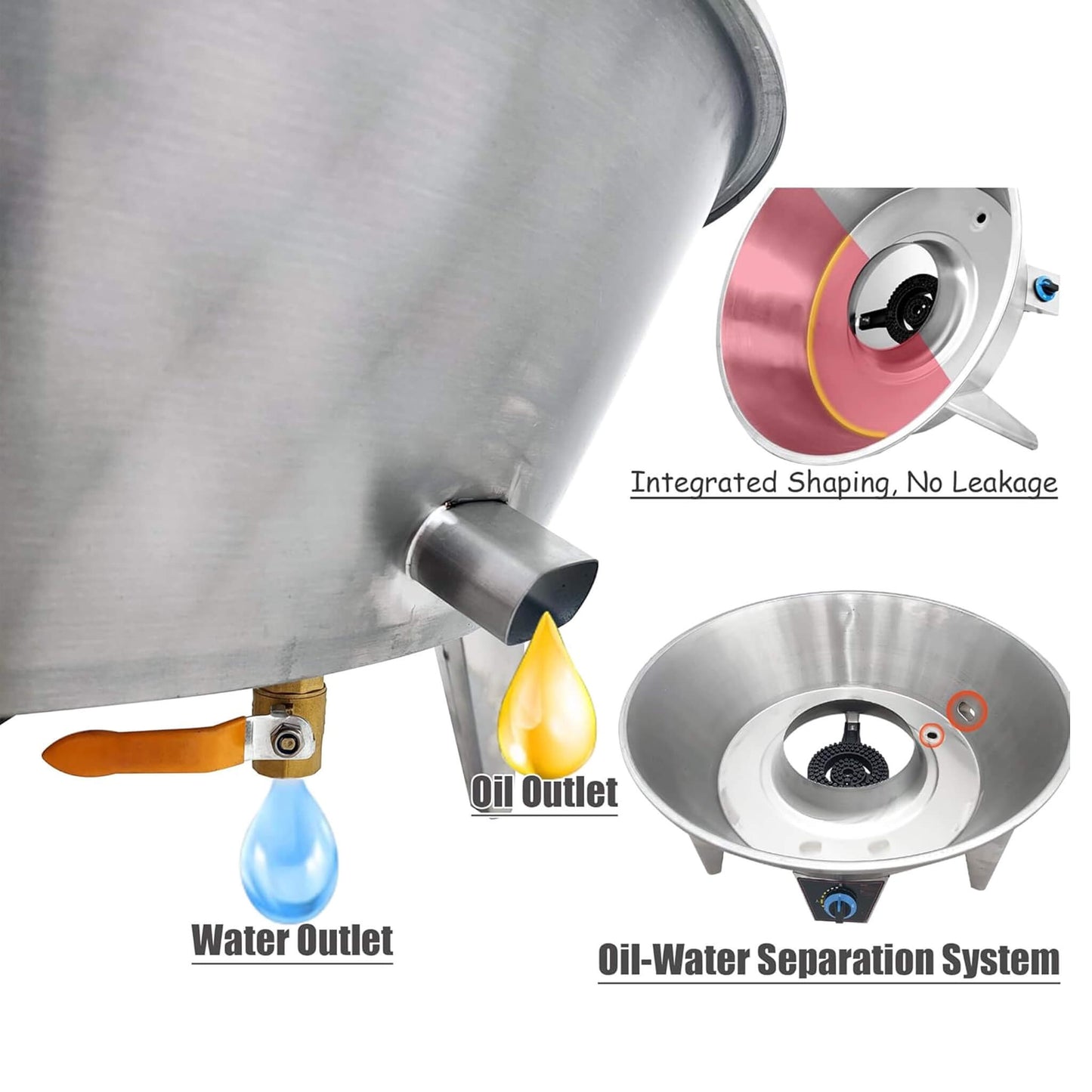 31-Inch Stainless Steel Commercial LPG Roaster Grill Oven For Chicken, Duck, And Turkey (SAK63597)