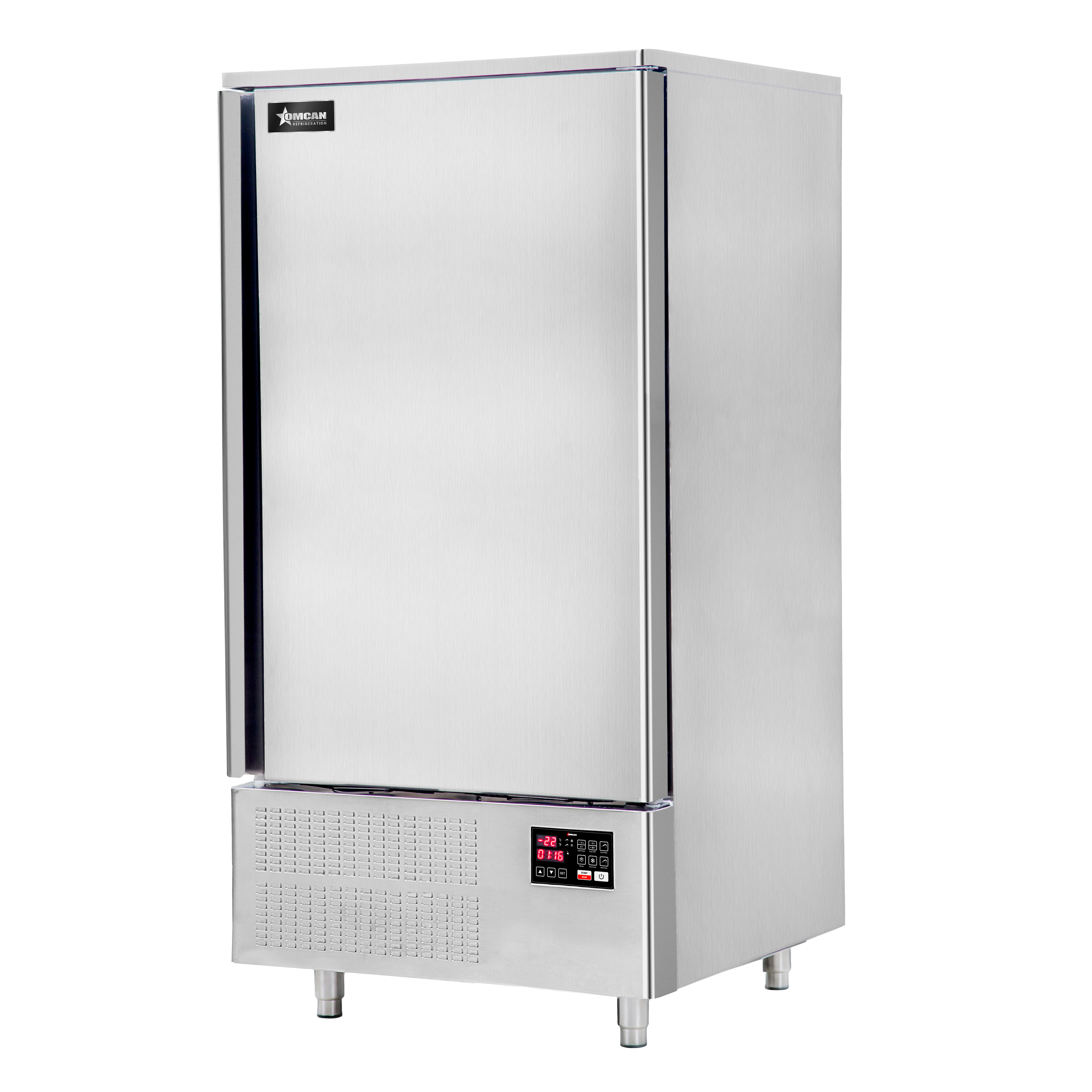 31“ Floor Blast Chiller 10 x GN 1/1 Pan Capacity, 110 V, 1 Phase
