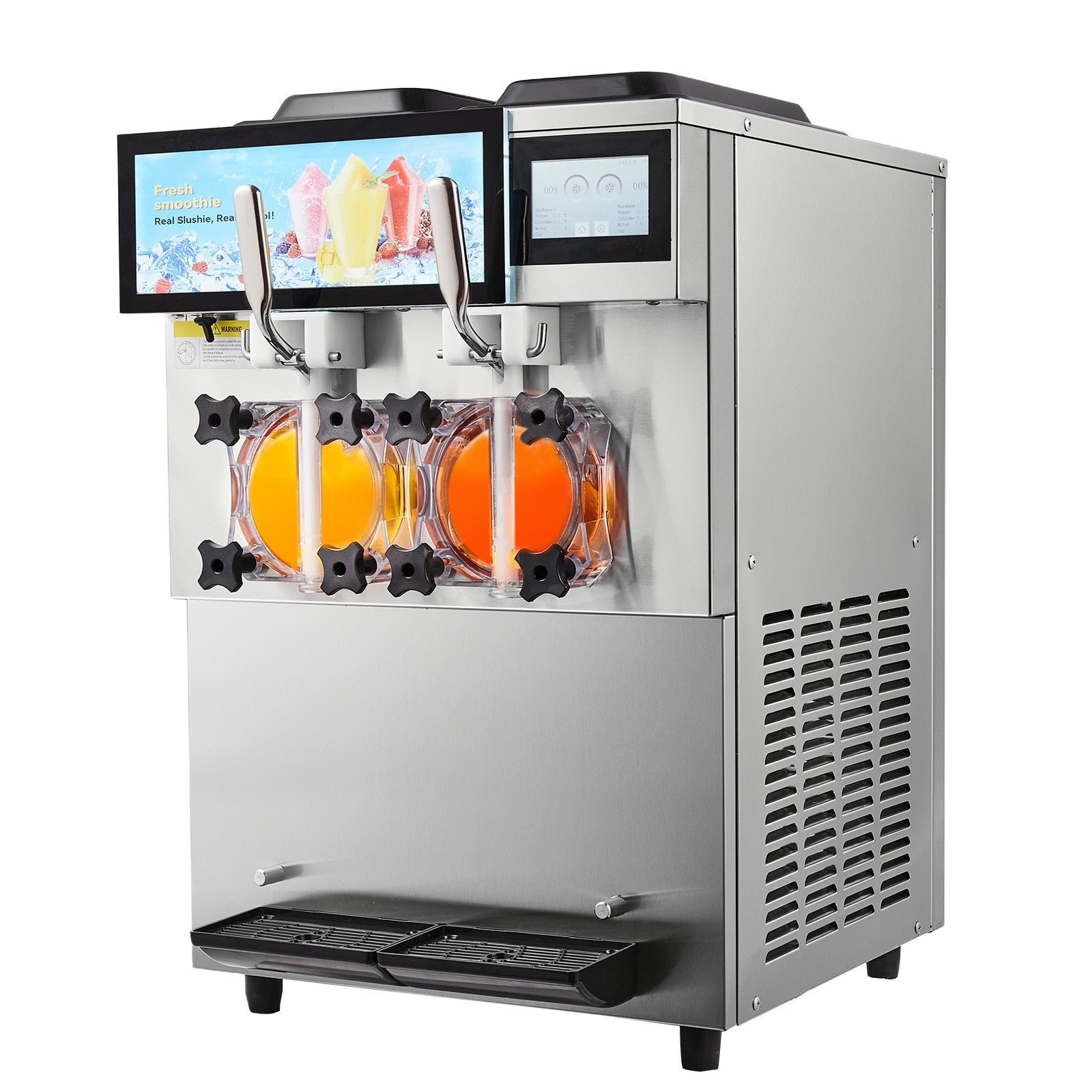 2 X 12L / 3.17 Gal Commercial Slushy Machine Margarita Smoothie Frozen Drink