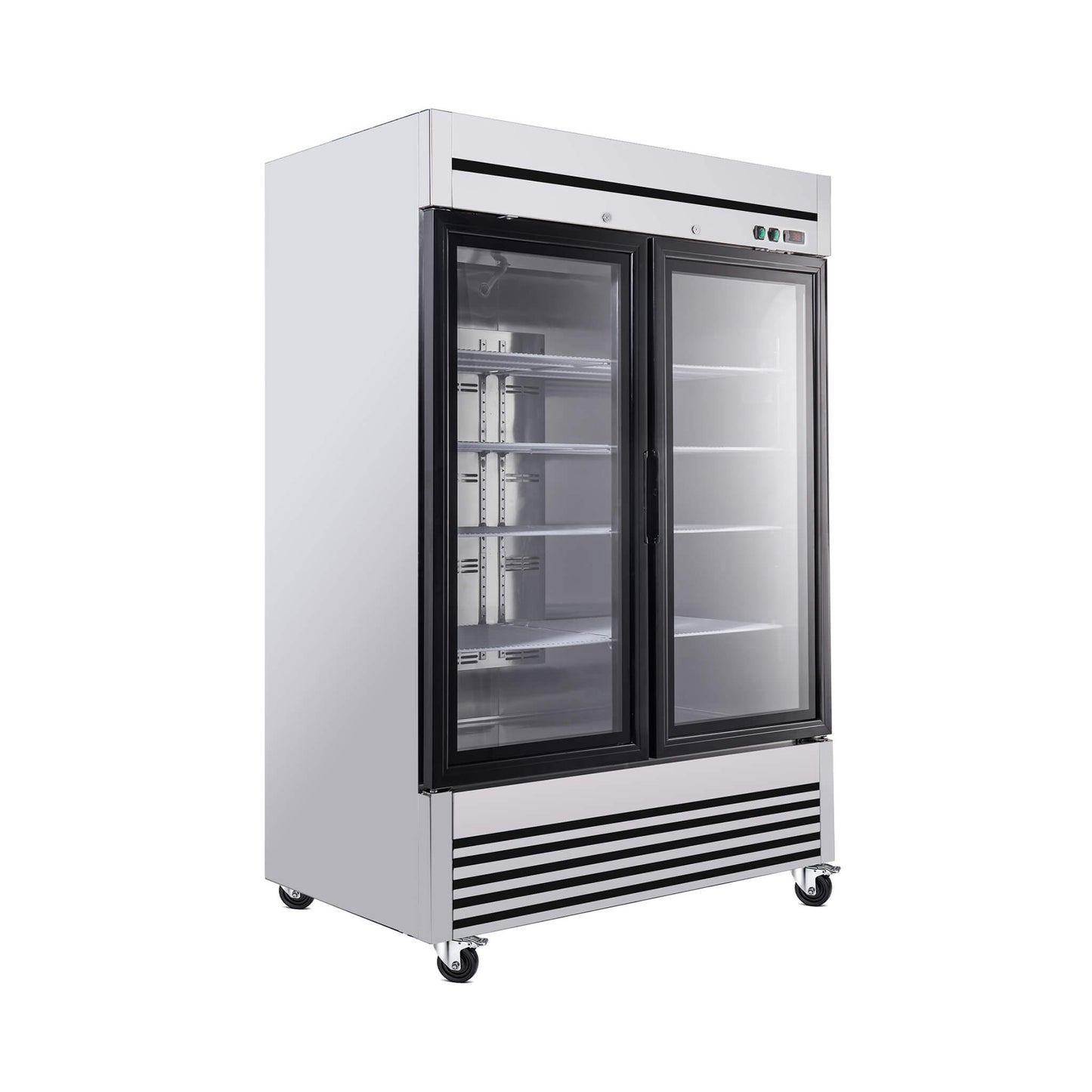 49-Inch Upright Commercial Reach-In Display Refrigerator (SAK16785)