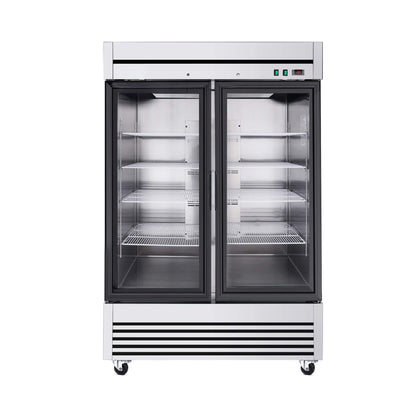 49-Inch Upright Commercial Reach-In Display Refrigerator (SAK16785)