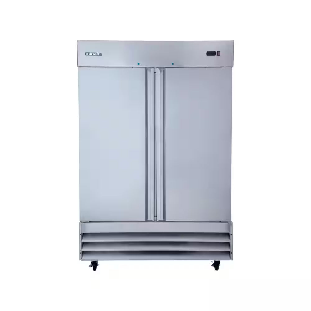 48 Cu. Ft. Commercial Refrigerator in Stainless Steel