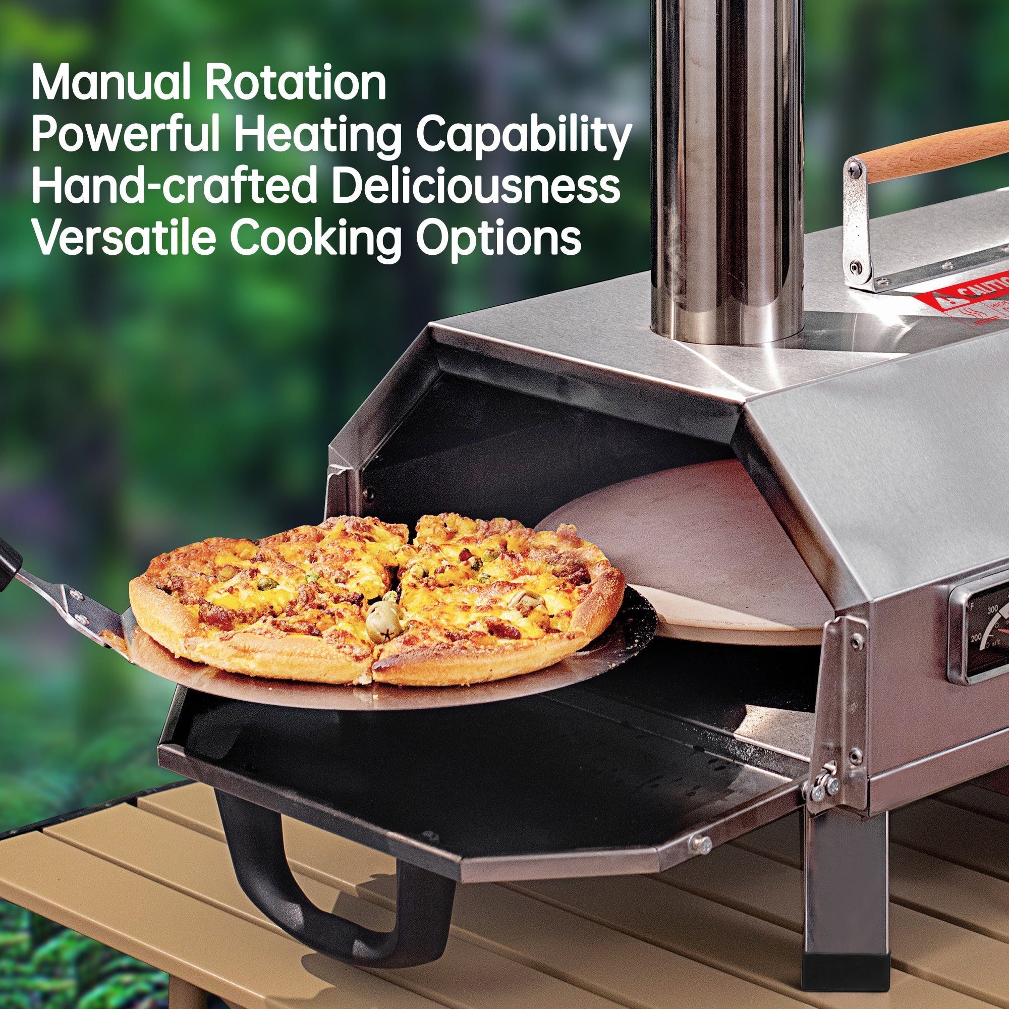 Outdoor Portable Wood Fired Pizza Oven