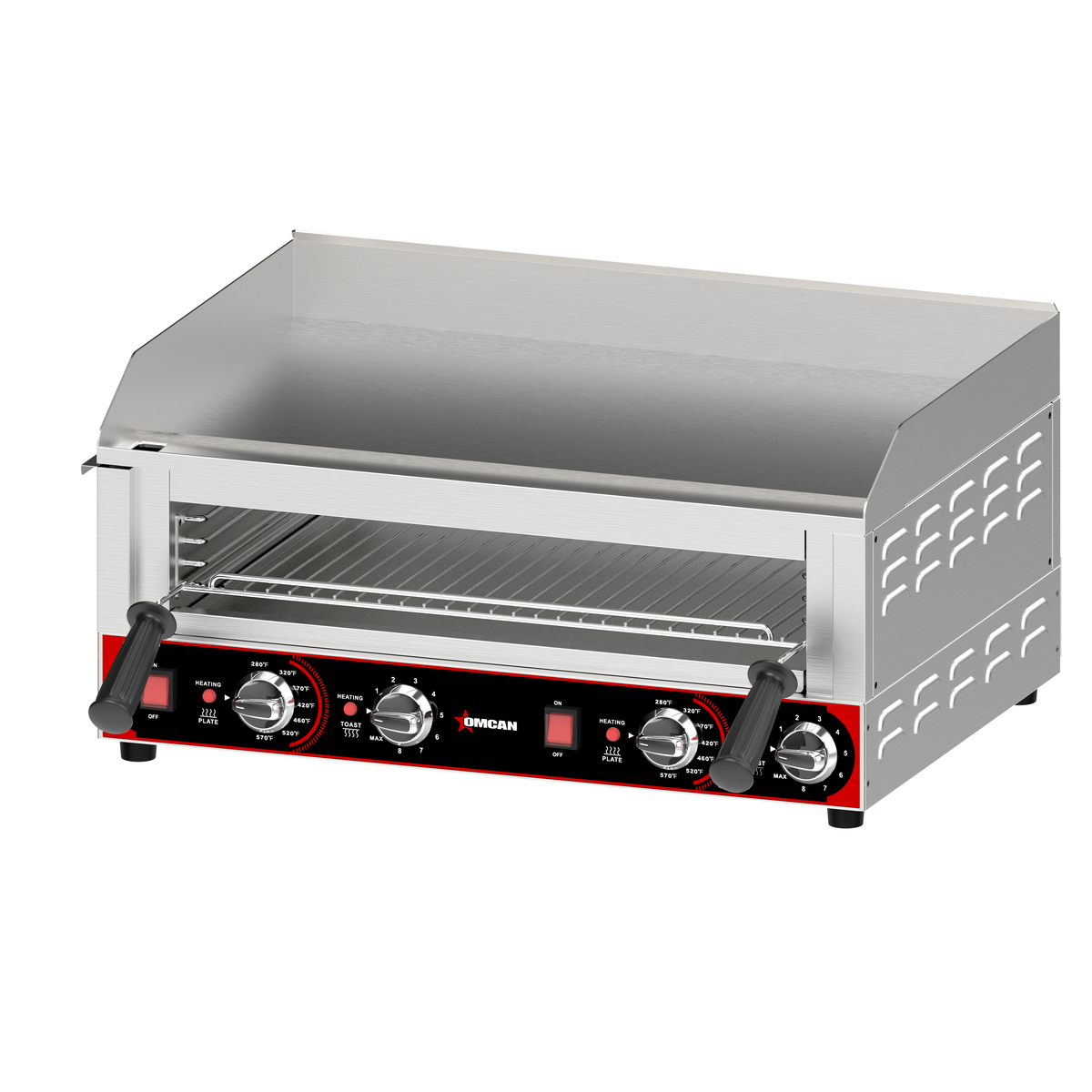 Elite Series Combination Griddle with Toaster Chamber