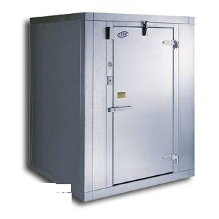 Leer 10'x14'x7'6" Nominal (Actual) 9'8" x 13'6" Walk-in Freezer Indoor Remote W Floor