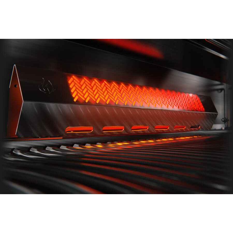 Patio Elegance Gas Grill - Built-in Prestige PRO™ 825 with Infrared Rear Burner