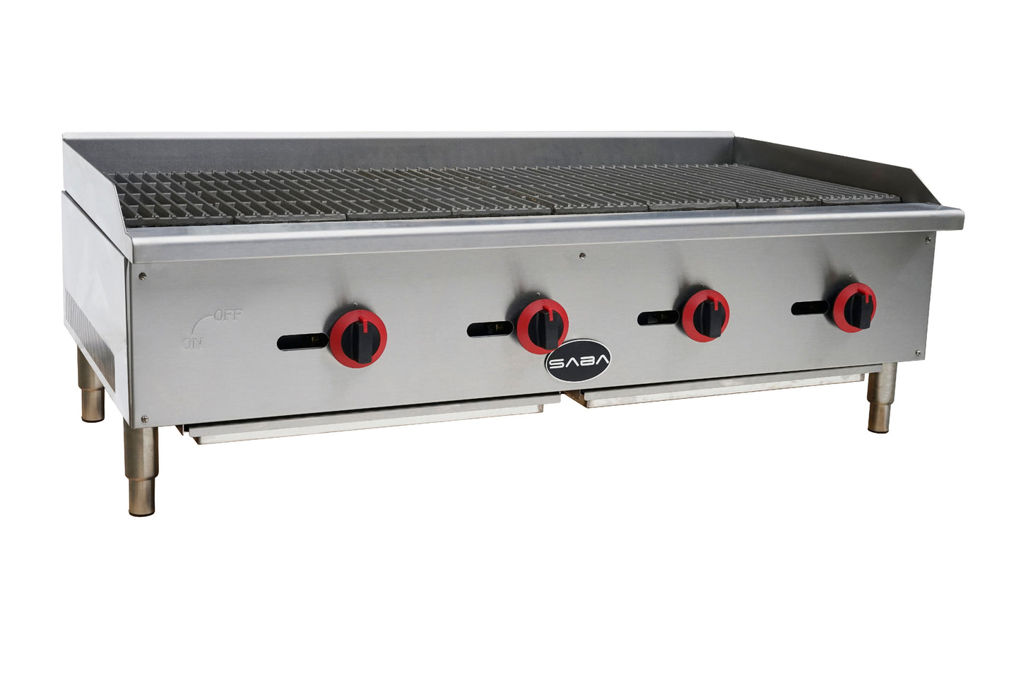 Heavy Duty Commercial Stainless Steel 48" Gas Charbroiler