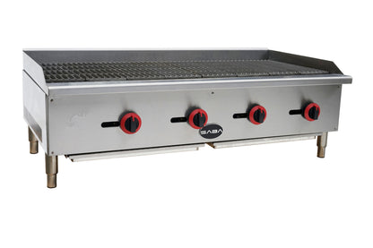 Heavy Duty Commercial Stainless Steel 48" Gas Charbroiler