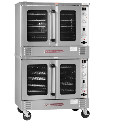 Southbend PCE22S/SD QUICK-SHIP Platinum Double Convection Oven Electric 11kW Standard Depth Standard Controls Dependent Doors