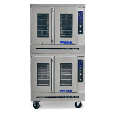 2 Deck Gas Convection Oven Standard Depth Turbo-Flow Imperial Range PCVG-2