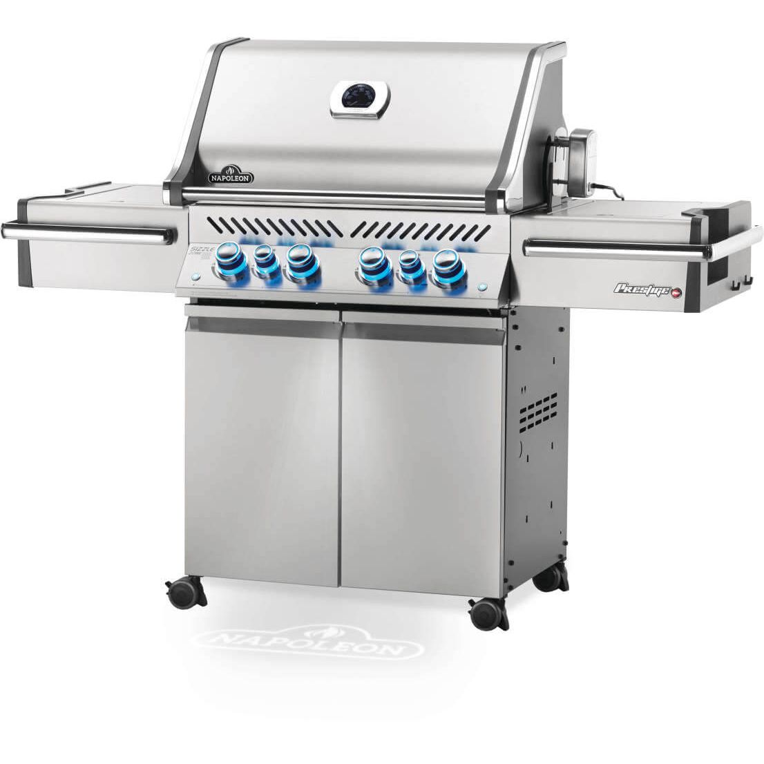 Patio Elegance Grill Prestige PRO 500 RSIB Gas Grill with Infrared Side and Rear Burners