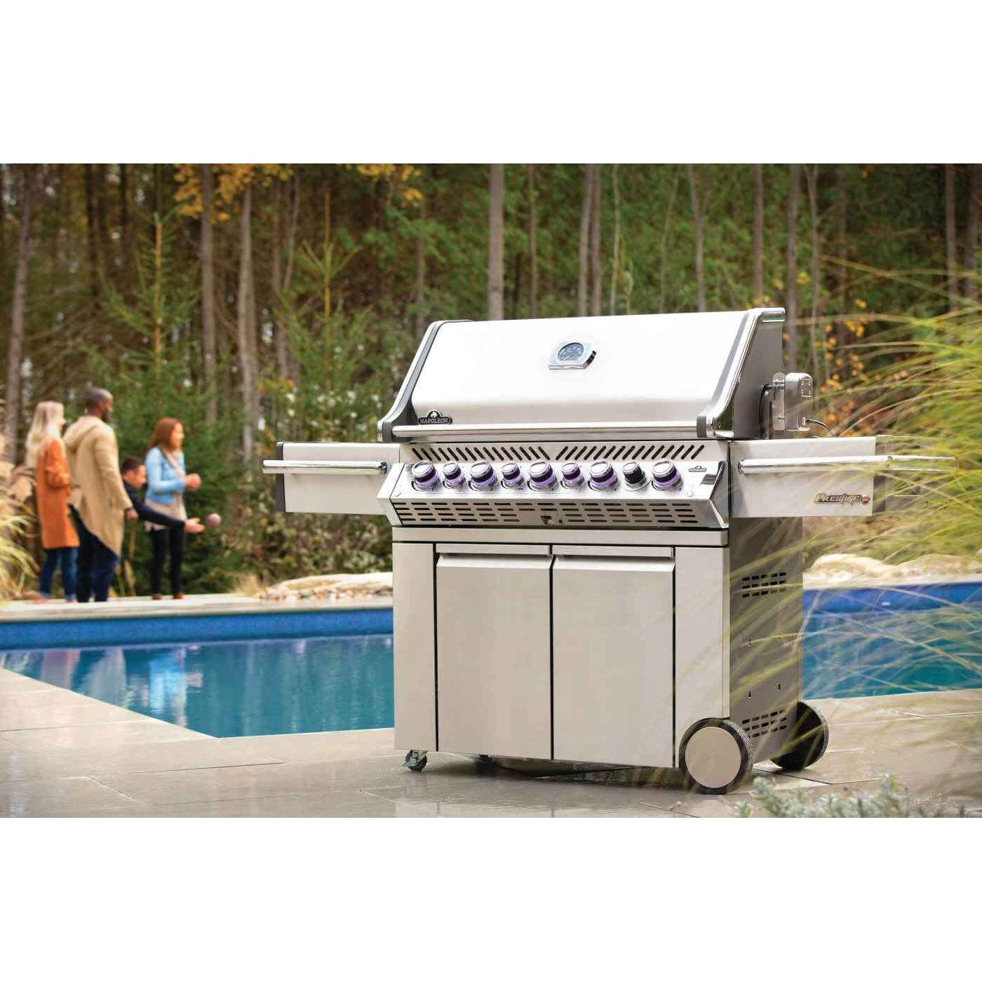 Patio Elegance Gas Grill Prestige PRO 665 RSIB with Infrared Side and Rear Burners