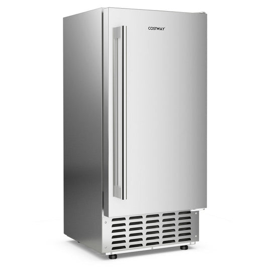 Under Counter Nugget Ice Maker with Timer & Self-Cleaning