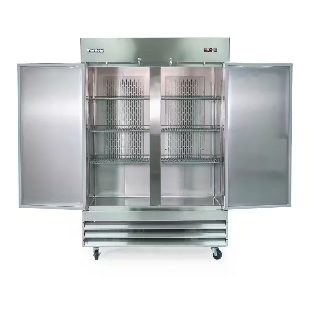 48 Cu. Ft. Commercial Refrigerator in Stainless Steel
