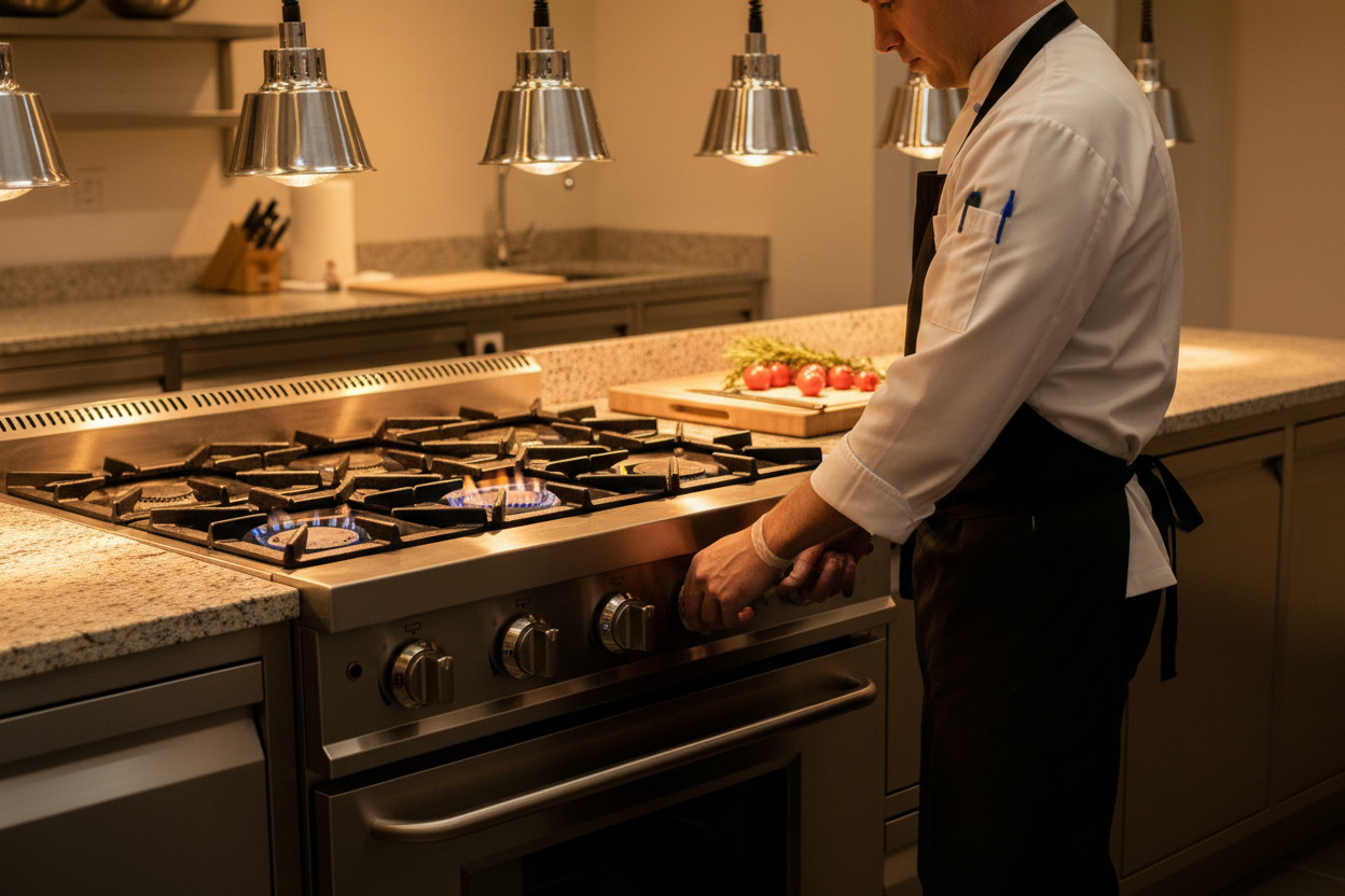 Chef at work