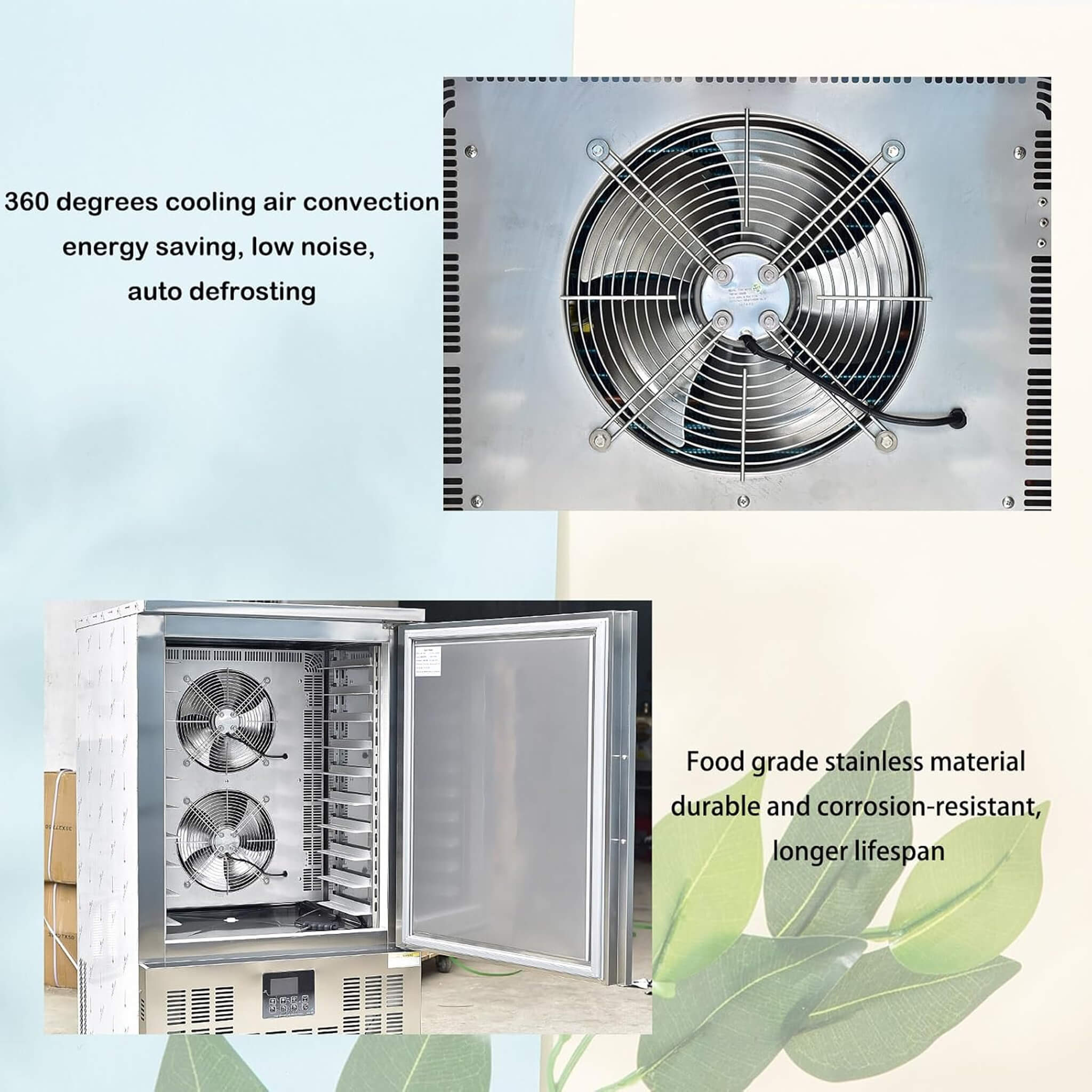 Commercial Heavy-Duty Temperature  Freezer