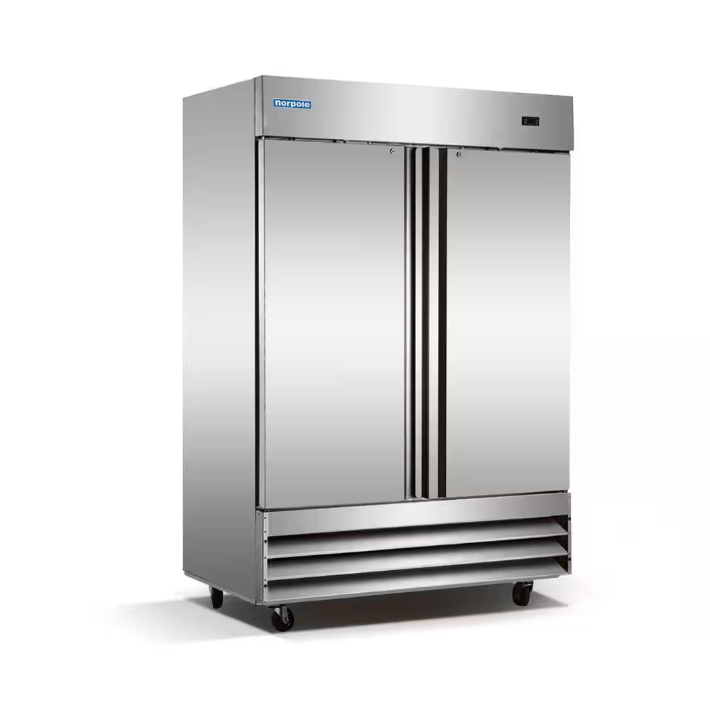 48 Cu. Ft. Commercial Refrigerator in Stainless Steel