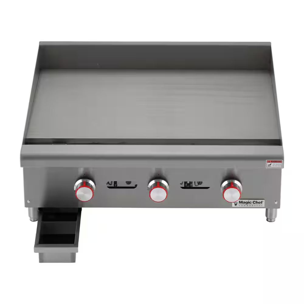 36 In. Commercial Manual Countertop Griddle