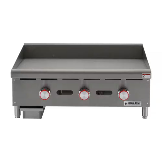 36 In. Commercial Manual Countertop Griddle