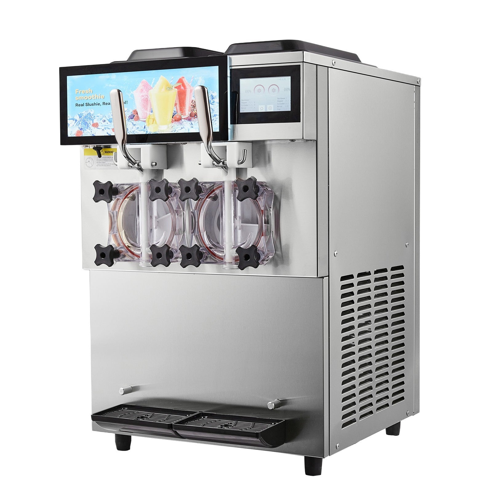 2 X 12L / 3.17 Gal Commercial Slushy Machine Margarita Smoothie Frozen Drink