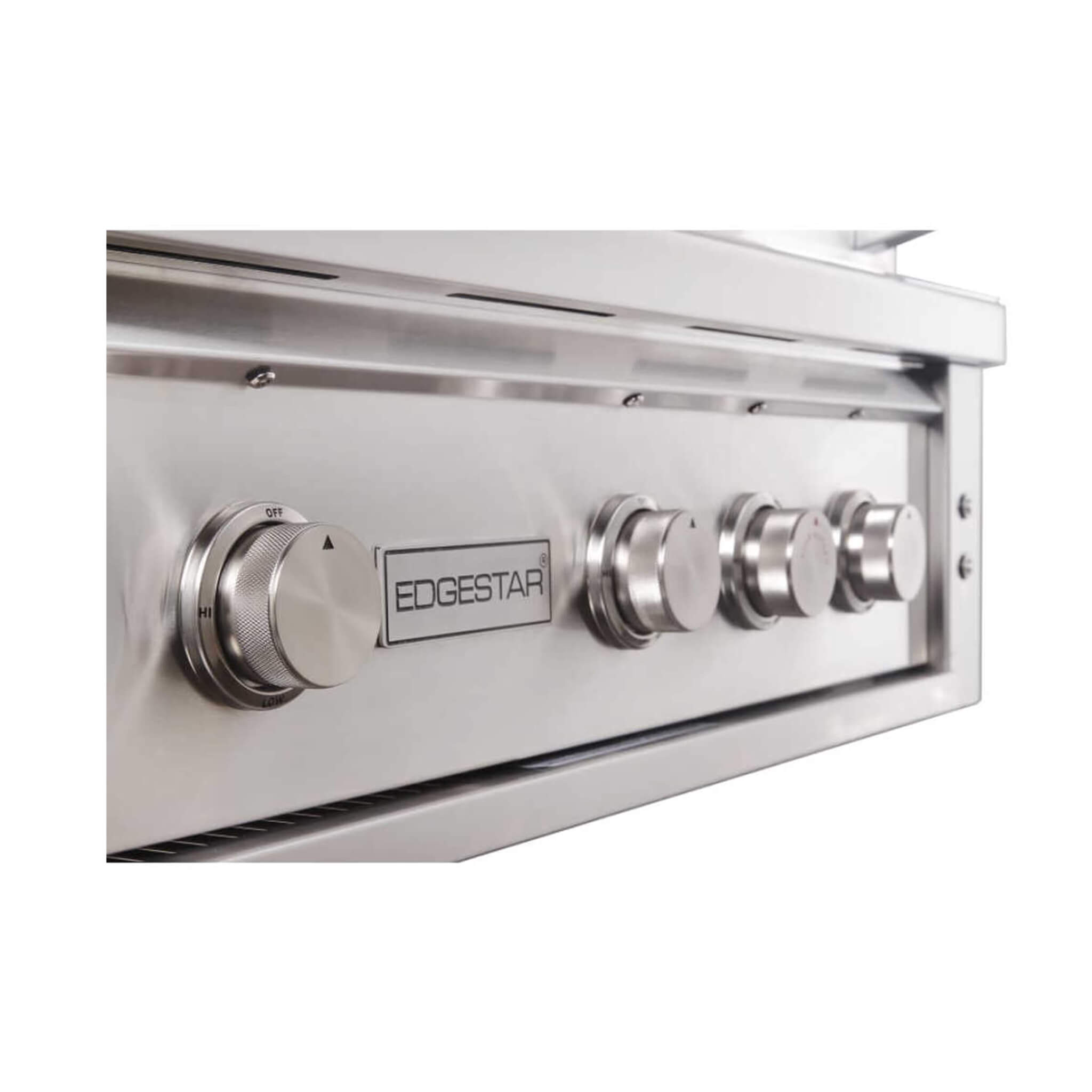 Grill With Rotisserie And LED Lighting