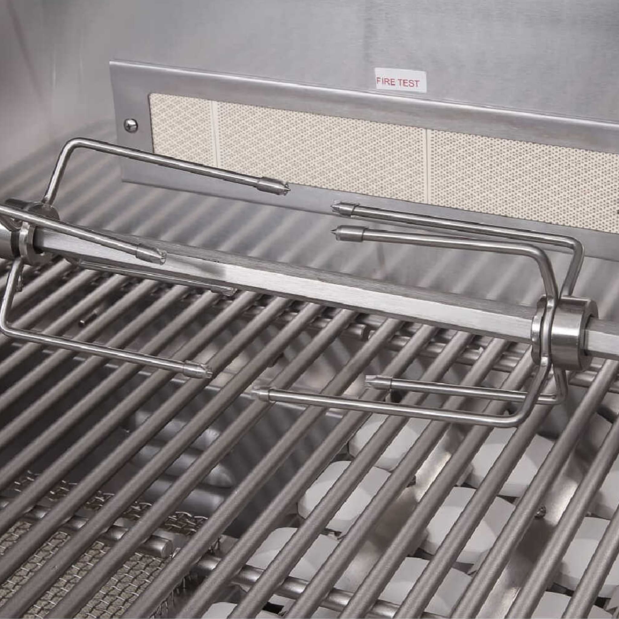 Freestanding LED Lighting Grill And Cart