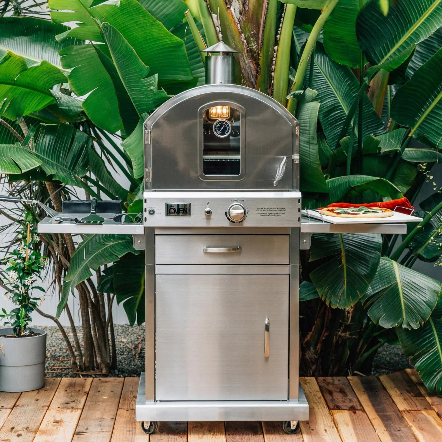 Summerset 60" Outdoor Freestanding Gas Pizza Oven